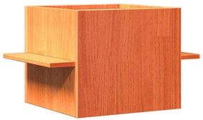 vidaXL Σπίτι για γάτες Wax Brown 51x35x30 cm Στερεό ξύλο πεύκο