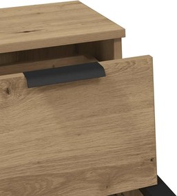 vidaXL Ντουλάπι τεχνίτης Δρυς 30 x 30 x 70 εκ. από Επεξεργασμένο Ξύλο