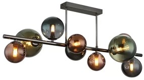 Πλαφονιέρα Φωτιστικό Οροφής 9xG9 LED 3,5W Γκρι Riha 56142-9D Globo Lighting-56142-9D-Γκρι 56142-9D