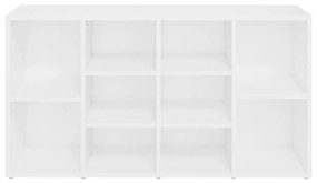 Παπουτσοθήκη Λευκή 103 x 30 x 54,5 εκ. από Μοριοσανίδα - Λευκό