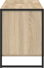vidaXL Ντουλάπι TV 140 x 36 x 49.5 εκ Σονόμα Επεξεργασμένο Ξύλο