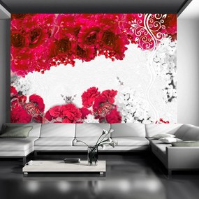Φωτοταπετσαρία - Colors of spring: red 200x140