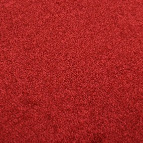 vidaXL Πατάκι Εισόδου Κόκκινο 80 x 120 εκ.