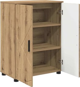 vidaXL Ντουλάπι Μπάνιου Artisan Oak 60 x 35 x 80 εκ