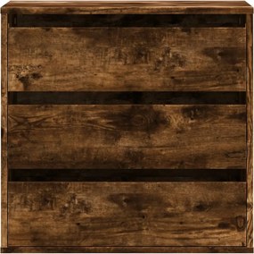 vidaXL Συρταριέρα Καπνιστή Δρυς 60x41x58 εκ. από Επεξεργ. Ξύλο