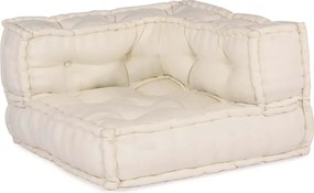 vidaXL Μονάδα Μοντέρνου Καναπέ 2 pcs Κρεμ 140 x 70 x 56 εκ. Ύφασμα
