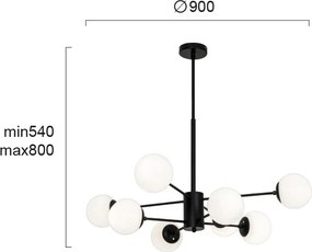 Φωτιστικό Οροφής Πολύφωτο Viokef Anouk 4228500