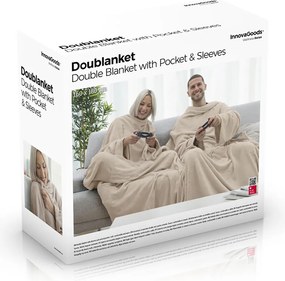 Διπλό Κουβερλί με Κεντρική Τσέπη Doublanket InnovaGoods