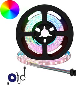 vidaXL Λωρίδα LED 12 pcs Μαύρο και Διαφανές 750 χιλ