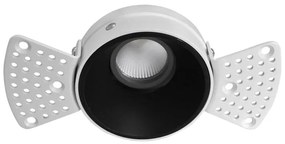 Trimless Σποτ Μαύρο 12W 3000K 38° Alea - 1.5W - 20W - 3914-111B-3-S-38