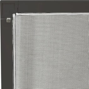 vidaXL Σήτα Εντόμων για Παράθυρα Ανθρακί 90 x 120 εκ.
