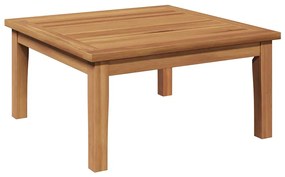 vidaXL Τραπέζι Κήπου Καφέ Μασίφ ξύλο teak