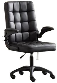 OEM Καρέκλα Γραφείου-Gaming Chair YT-017 Μαύρη Δερμάτινη