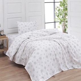 Μαξιλαροθήκες 2540 (Σετ 2τμχ) Grey Viopros 50Χ70 100% Cotton Flannel