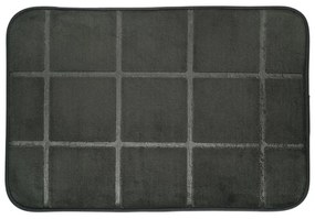 Πατάκι Μπάνιου (40x60) Estia Tiles Μαύρο 02-28527