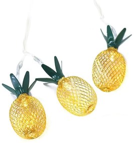 LED λαμπάκια σε σειρά Metal pineapple (10) τεμάχια
