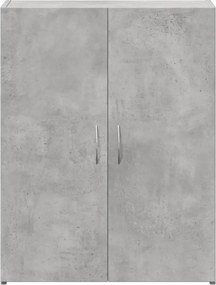 vidaXL Αρχειοθήκη Γκρι Σκυρ. 60x32x77,5 εκ. Επεξεργασμένο Ξύλο