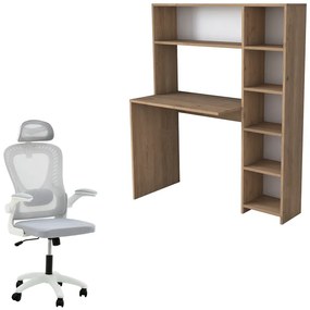 Intrahome Φοιτητικό πακέτο επίπλων γραφείου Delison Intrahome σετ 2τεμ | SKU: INTRAPA-311112145