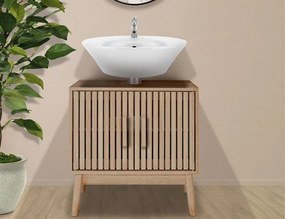 Έπιπλο Μπάνιου Klaus Home Deco Factory για νιπτήρα με διαστάσεις 60x30x70cm