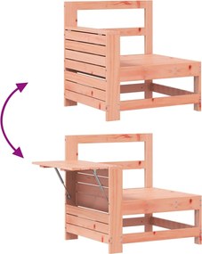 vidaXL Καναπές Κήπου Σετ 5 Τεμ. Μασίφ Ψευδοτσούγκα Ελάτης