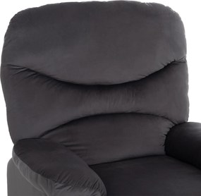 ΠΟΛΥΘΡΟΝΑ RELAX BRAYLEN HM3298.01 ΓΚΡΙ ΒΕΛΟΥΔΟ 85x90x95Υεκ.
