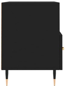 vidaXL Έπιπλο Τηλεόρασης Μαύρο 80 x 36 x 50 εκ. από Επεξεργασμένο Ξύλο