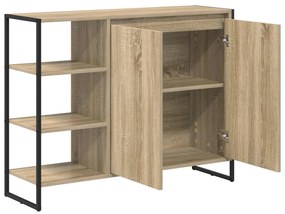 vidaXL Βοηθητικό ντουλάπι Σονόμα 96.5 x 30 x 75 εκ Επεξεργασμένο ξύλο