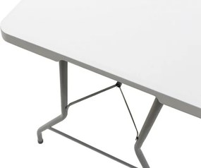 Τραπέζι catering βαρέους τύπου "Pik" πτυσσόμενο-βαλίτσα λευκό 183x76x74