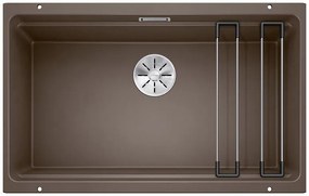 Blanco Etagon 700-U Coffee SILGRANIT® PuraDur® Γρανιτένιος Νεροχύτης 80cm