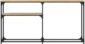 vidaXL Τραπέζι Κονσόλα Sonoma Δρυς 145x22,5x75 εκ. Επεξεργασμένο Ξύλο
