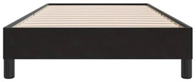 vidaXL Πλαίσιο κρεβατιού χωρίς στρώμα Μαύρο 80x220 cm Βελούδινο