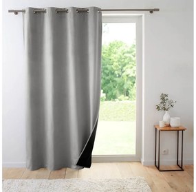 Κουρτίνα Υψηλής Σκίασης Polarchic Douceur d'intérieur με τρουκς και διαστάσεις 140x260cm - Grey