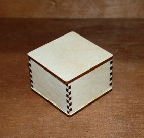 Intra απο ξύλο plywood 3mm-4mm πάχος - Κενό κοσμηματοπωλείο Κενό ημιτελές ξύλινο κουτί Δίασταση 30x30 cm Intraeaxys-qomm4vro