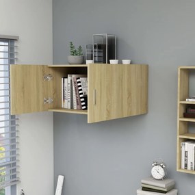 vidaXL Ντουλάπι Επιτοίχιο Sonoma Δρυς 80 x 39 x 40 εκ. από Επεξ. Ξύλο