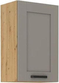 Κρεμαστό ντουλάπι Nelor 45 G 72 1F-Γκρι σπέσιαλ - Φυσικό