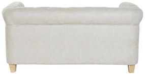 Καναπές DKD Home Decor 151 x 82 x 70 cm Φυσικό Ξύλο Καφέ Κρεμ Vintage