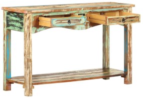 vidaXL Τραπέζι Κονσόλα 120 x 40 x 75 εκ. από Μασίφ Ανακυκλωμένο Ξύλο
