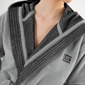 Μπουρνούζι Guy Laroche Monogram Smoke