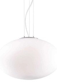 Φωτιστικό Οροφής Candy 086743 50x34/243cm 1xE27 60W White Ideal Lux