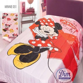 Κουβερλί Παιδικό Micro Disney Minnie 31 Digital Print DimCol Μονό 160x250cm 100% Βαμβάκι