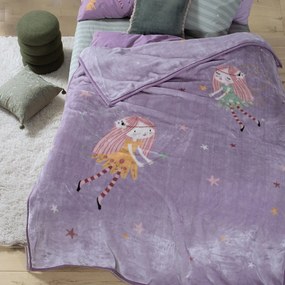 Κουβέρτα Βελουτέ Μονή (160x220) Nef-Nef Homeware Junior Fairy Tale