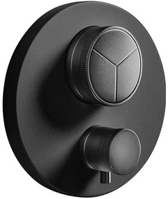 Θερμοστατικός μίκτης 3 εξόδων Push-Inox