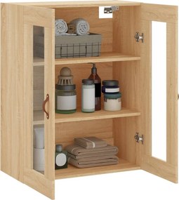 vidaXL Ντουλάπι Επιτοίχιο Sonoma Δρυς 69,5 x 34 x 90 εκ.