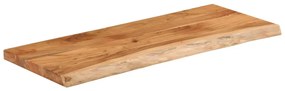 vidaXL Πάγκος Μπάνιου Ορθογώνιος 140x60x2,5 εκ. από Μασίφ Ξύλο Ακακίας