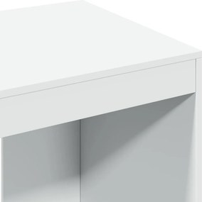 vidaXL Γραφείο Λευκό 103,5x56,5x94 εκ. από Επεξεργασμένο Ξύλο