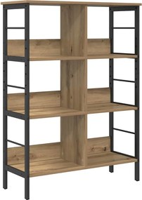 vidaXL Ράφι Βιβλίων 6 επιπέδων 82 x 32 x 112 εκ. Επεξεργασμένο ξύλο
