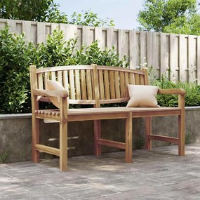 vidaXL Παγκάκι Κήπου 149,5 x 60 x 90 εκ. από Μασίφ Ξύλο Teak