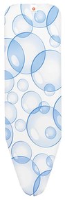 Brabantia 90300147 Κάλυμμα σιδερώστρας B 124x38cm, PerfectFlow Bubbles