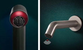 Cora 6411 Black Matt - Ηλεκτρονική μπαταρία παγκου μονής ροής