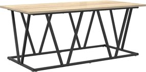 vidaXL Τραπεζάκι σαλονιού Δρύς Sonoma 100 x 50 x 40 cm